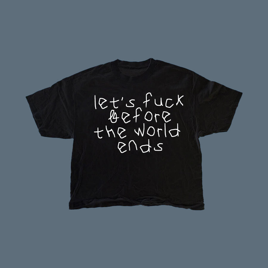 BEFORE THE WORLD ENDS® Black Unisex T-Shirt