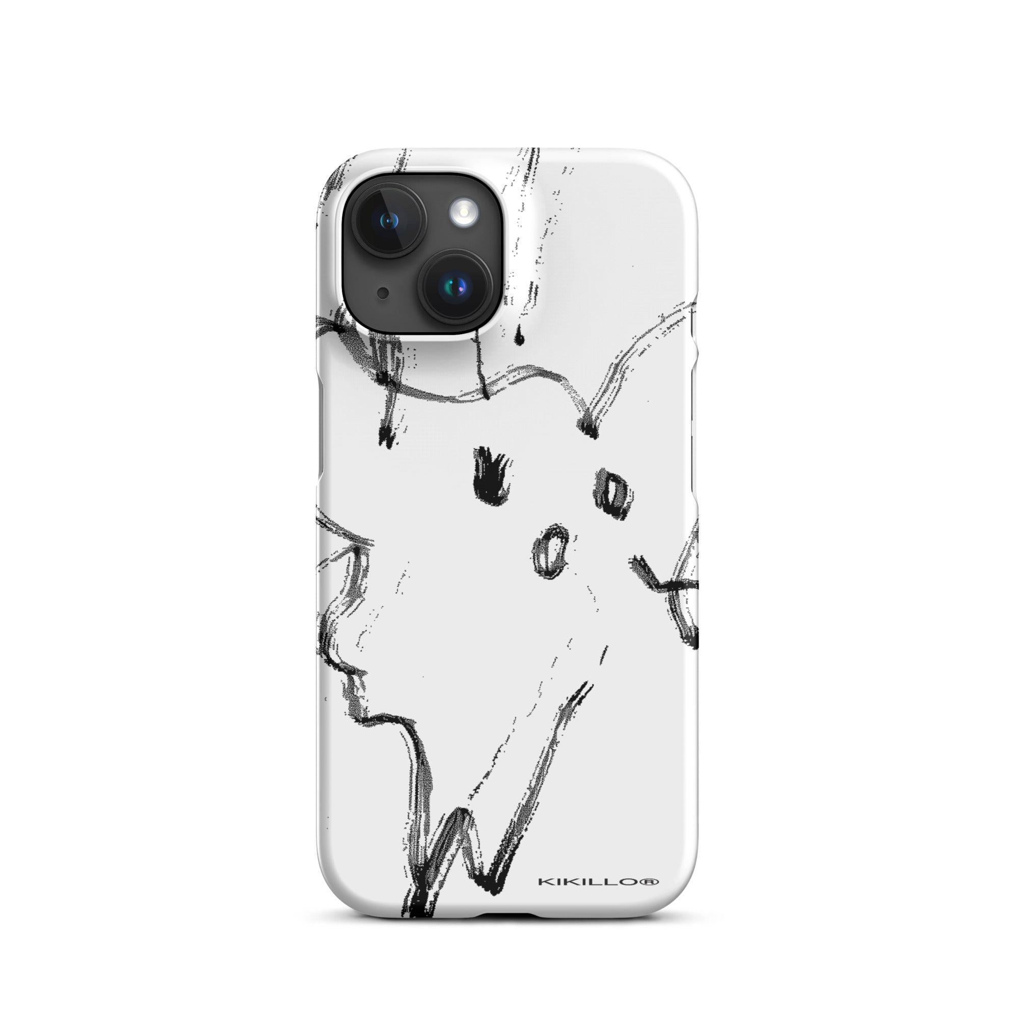 Abstract Lil Ghost® iPhone® snap case