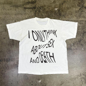I ONLY THINK ABOUT SEX AND DEATH® Unisex T-Shirt
