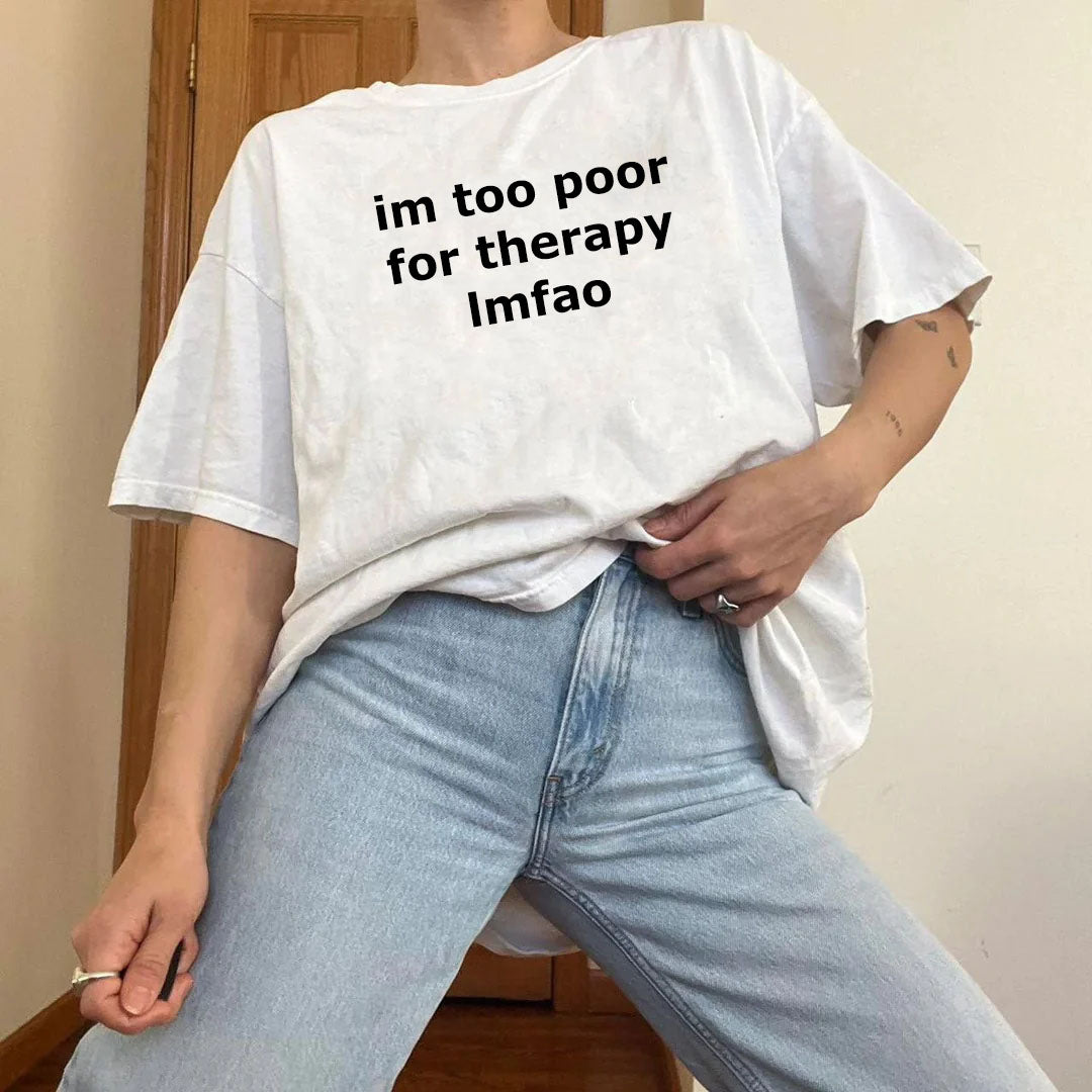 THERAPY POOR® ✨ Unisex T-Shirt