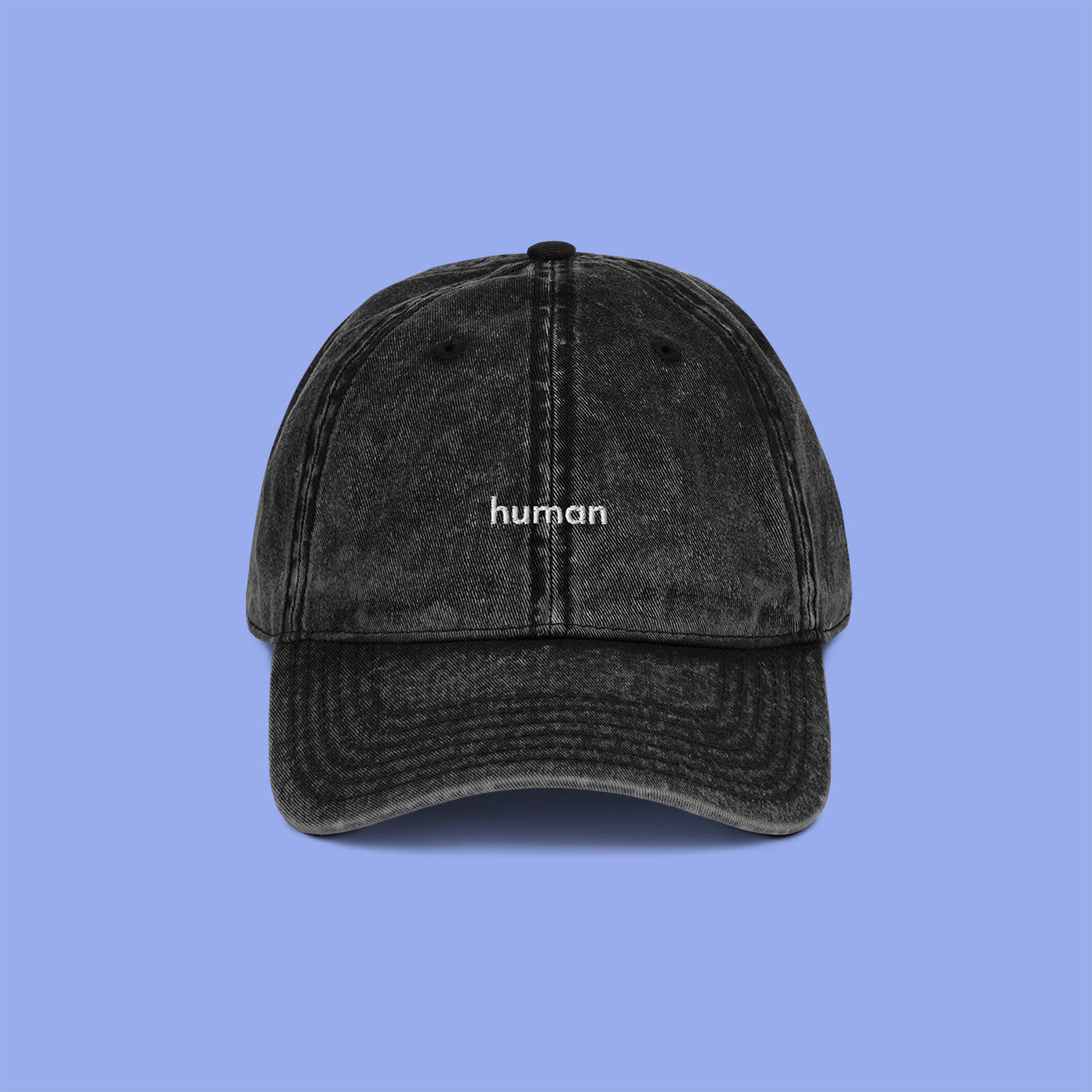 HUMAN® 🧢 Washed Hat