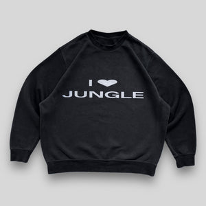 I <3 JUNGLE® Black Sweatshirt