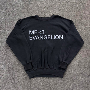 ME <3 EVANGELION® Black Sweatshirt