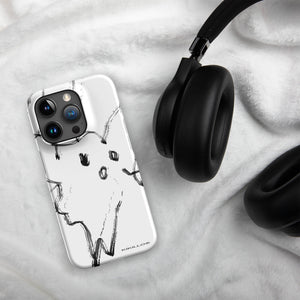 Abstract Lil Ghost® iPhone® snap case - Kikillo Club