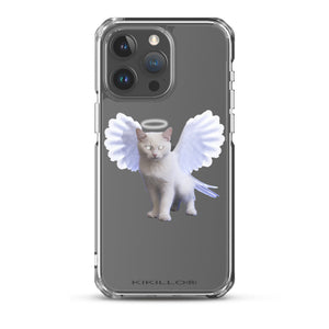 Angel Cat® iPhone® clear case - Kikillo Club