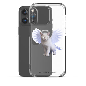 Angel Cat® iPhone® clear case - Kikillo Club