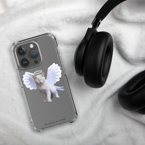 Angel Cat® iPhone® clear case - Kikillo Club