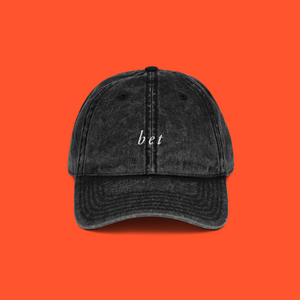 BET® 🧢 Washed Hat