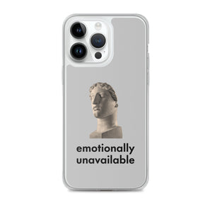 Emotionally Unavailable® iPhone® clear case