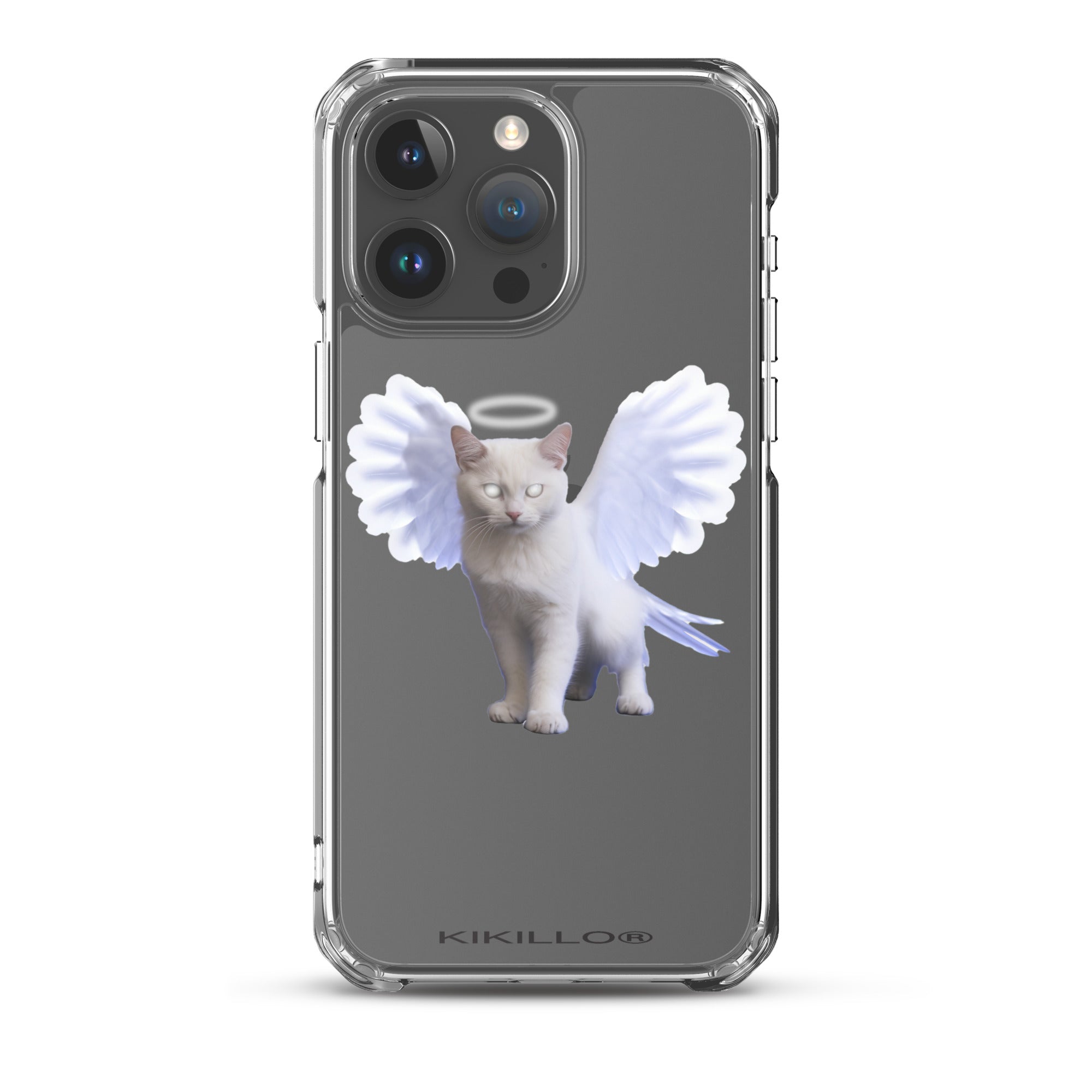 Angel Cat® iPhone® clear case