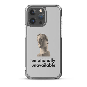 Emotionally Unavailable® iPhone® clear case