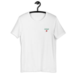 CONQUER® ✨ Embroidered Unisex T-Shirt - Kikillo Club