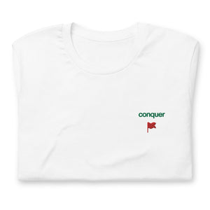 CONQUER® ✨ Embroidered Unisex T-Shirt - Kikillo Club