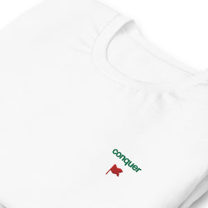 CONQUER® ✨ Embroidered Unisex T-Shirt - Kikillo Club