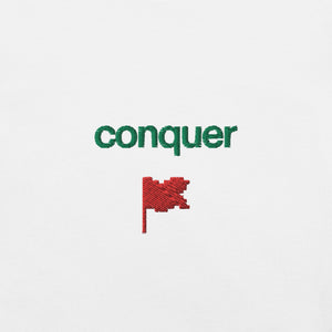 CONQUER® ✨ Embroidered Unisex T-Shirt - Kikillo Club