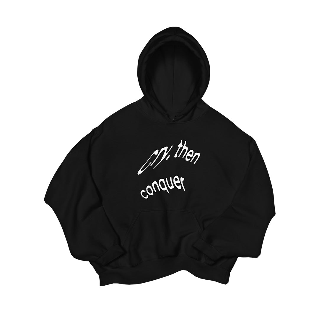 CONQUER® Hoodie Black - Kikillo Club