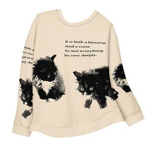 CURSE + BLESSING® Light Unisex Sweatshirt - Kikillo Club