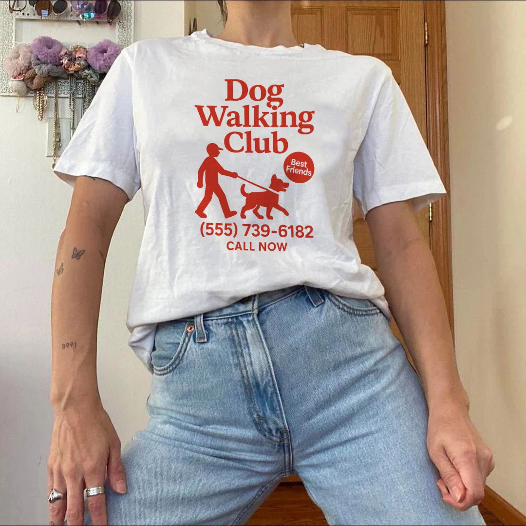 DOG WALKING CLUB® ✨ Unisex T-Shirt - Kikillo Club