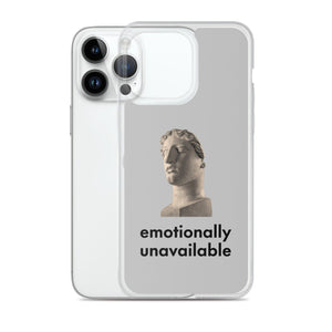 Emotionally Unavailable® iPhone® clear case - Kikillo Club