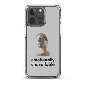 Emotionally Unavailable® iPhone® clear case - Kikillo Club