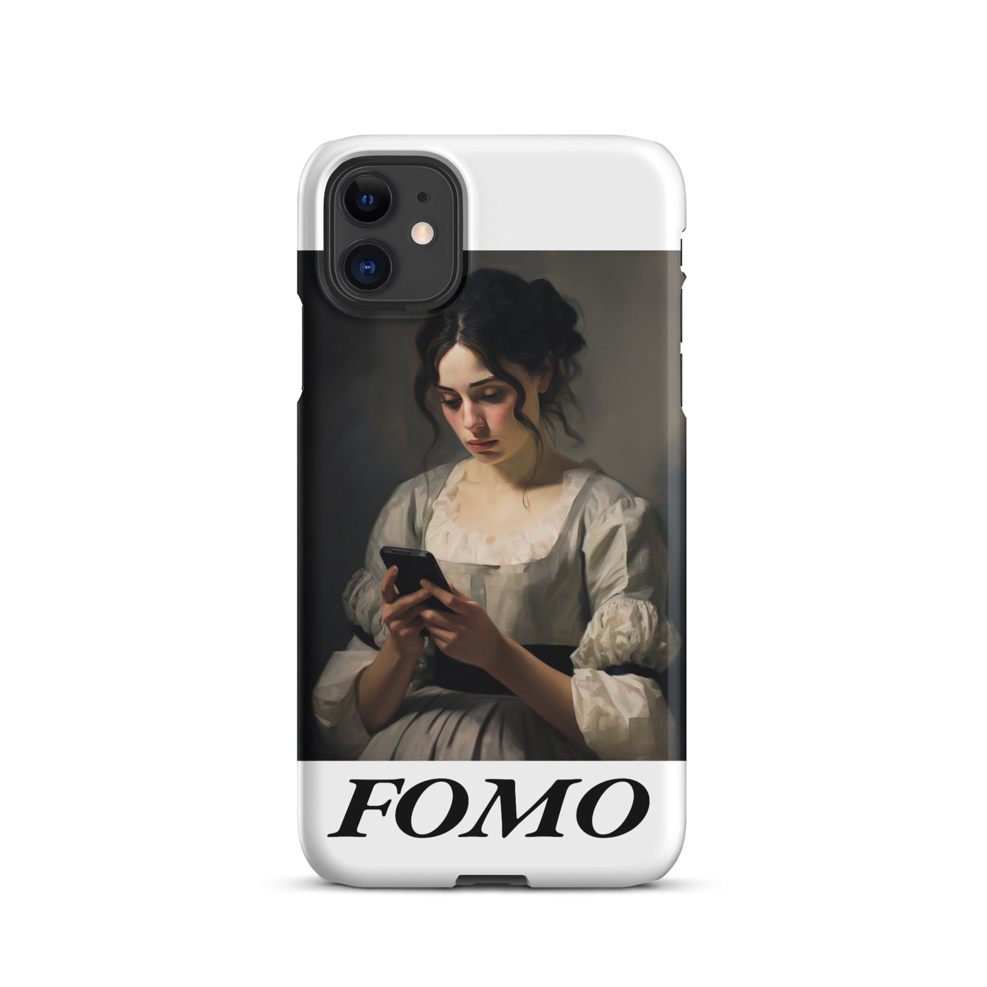 FOMO iPhone snap case Kikillo Club FOMO iPhone snap case Kikillo Club