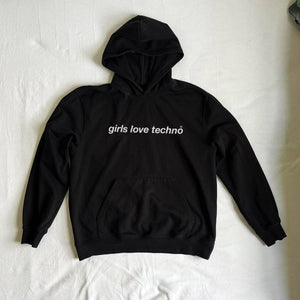 GIRLS LOVE TECHNO® Hoodie - Kikillo Club