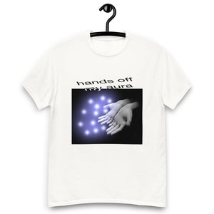 HANDS OFF MY AURA® Unisex classic tee - Kikillo Club