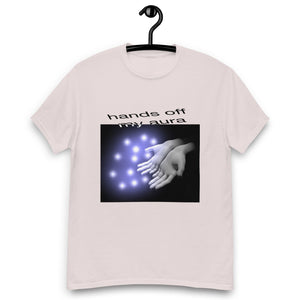 HANDS OFF MY AURA® Unisex classic tee - Kikillo Club