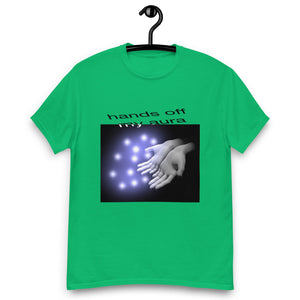 HANDS OFF MY AURA® Unisex classic tee - Kikillo Club