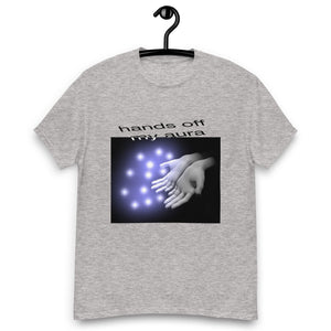 HANDS OFF MY AURA® Unisex classic tee - Kikillo Club