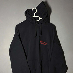 Hard Times, Hard Techno® Embroidered Hoodie (super limited) - Kikillo Club
