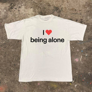 I <3 BEING ALONE® Unisex T-Shirt - Kikillo Club