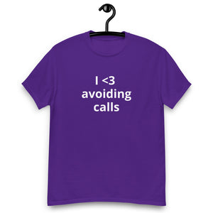 I love avoiding calls® Unisex classic tee - Kikillo Club