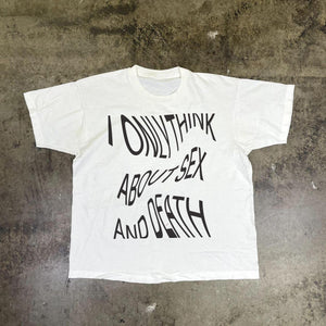 I ONLY THINK ABOUT SEX AND DEATH® Unisex T-Shirt - Kikillo Club