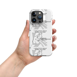 I ONLY THINK® iPhone® snap case - Kikillo Club