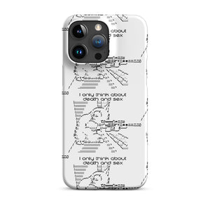 I ONLY THINK® iPhone® snap case - Kikillo Club
