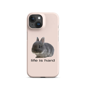 Life Is Hard® iPhone® snap case - Kikillo Club