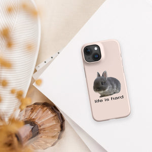 Life Is Hard® iPhone® snap case - Kikillo Club
