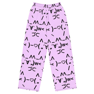 LOBE IS IN THE ARI® Unisex Wide - Leg Pants - Kikillo Club