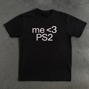 me <3 PS2® T-Shirt - Kikillo Club