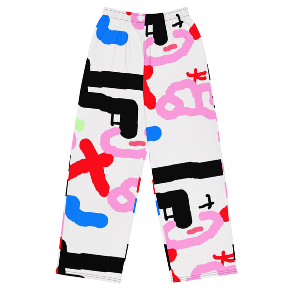 MESSS 1® Unisex Wide-Leg Pants – Kikillo Club
