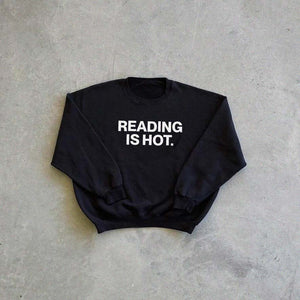 READING IS HOT® Sweatshirt - Kikillo Club