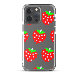 Strawberry Pixel® iPhone® snap case - Kikillo Club