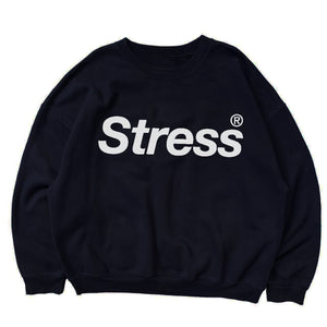 STRESS® Black Sweatshirt - Kikillo Club