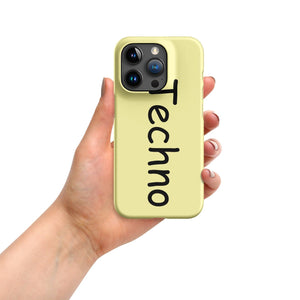 Techno® iPhone® snap case - Kikillo Club