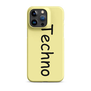 Techno® iPhone® snap case - Kikillo Club