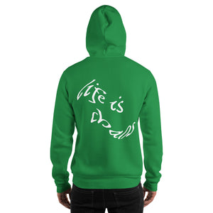 LIFE IS CHAOS® Green Hoodie