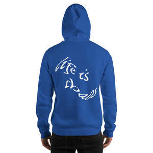 LIFE IS CHAOS® Blue Hoodie