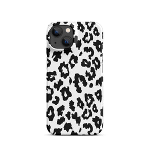 White Cool Leopard® iPhone® snap case - Kikillo Club