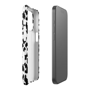 White Cool Leopard® iPhone® snap case - Kikillo Club